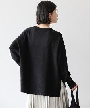 AMERICAN HOLIC バイパチサイドスリットニットプルオーバー Black