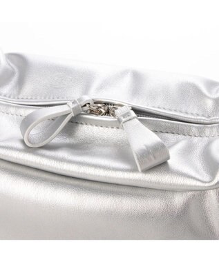 UNBILLION kakatoo ギャザーハンドル2wayバッグ シルバー