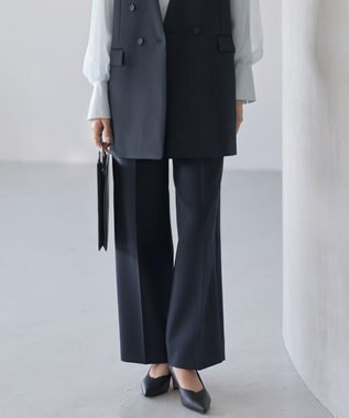 ICB L ハイツイストダブルクロス ワイドパンツ