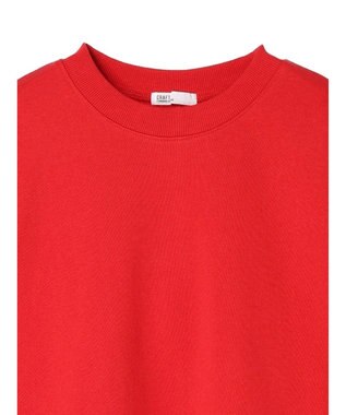 CRAFT STANDARD BOUTIQUE 裏毛リングドットプルオーバー Red
