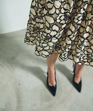 GRACE CONTINENTAL ローズレースドレス キナリ