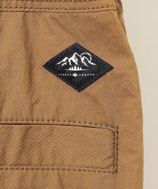 JOSEPH ABBOUD MOUNTAIN 【軽量】ハイパワーストレッチカルゼ トレッキングカーゴパンツ キャメル系