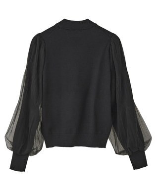 earth music&ecology レンチング(TM)エコヴェロ(TM)(マジョリカプリーツ) Black