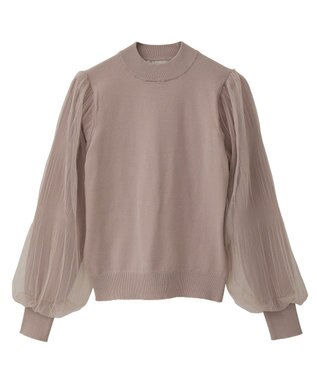 earth music&ecology レンチング(TM)エコヴェロ(TM)(マジョリカプリーツ) Brown