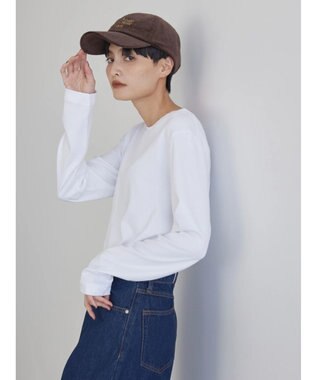 AMERICAN HOLIC Ｄａｉｌｙ　クルーネックカットプルオーバー Off White