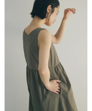 Green Parks armonia.バルーンワンピース Khaki