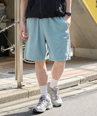 WEGO 【ウエストゴム/SMLサイズ展開】イージーコットンショーツ グリーンその他