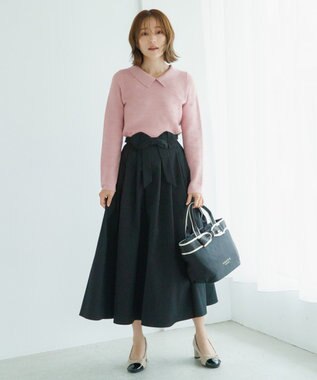 TOCCA 【chayさん着用】RIBBON BLOOM プルオーバー ピンク系