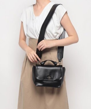 LANVIN en Bleu ルイーズ 2wayショルダーバッグ ブラック