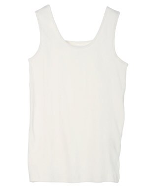 Green Parks BESTPRICE 2WAYリブタンクトップ Ecru