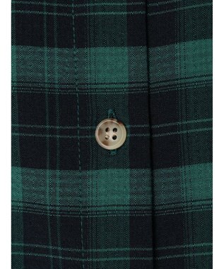 Green Parks ＥＧＯＩＳＴ　チェックロゴシャツチュニック Green