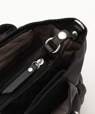 LA BAGAGERIE 【MONICA】ポーチ付き3WAYトートバッグ ブラック