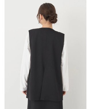 earth music&ecology ノーカラージレ Black