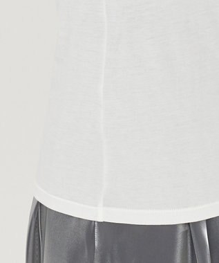 uncrave アルビニスタシフォン ハイネック カットソー（uncrave STANDARD） オフ