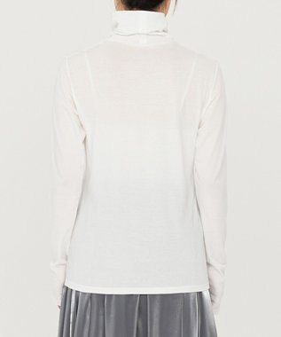 uncrave アルビニスタシフォン ハイネック カットソー（uncrave STANDARD） オフ