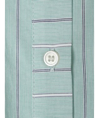 AMERICAN HOLIC ＵＶカット袖タックフレンチスリーブシャツ Stripe Green