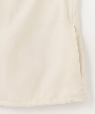 J.PRESS LADIES L 【洗える】80/1スパンタイプライター ノーカラー ブルゾン ベージュ系