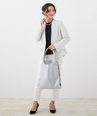 ROOTOTE 3088【合皮フラットトート】 LT.チューブ.レザレット-A 05：シルバー