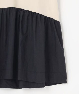 UNFILO L 【GLOW 6月号掲載/接触冷感/ストレッチ】BEAUTY FORM タフタコンビTシャツ ベージュ