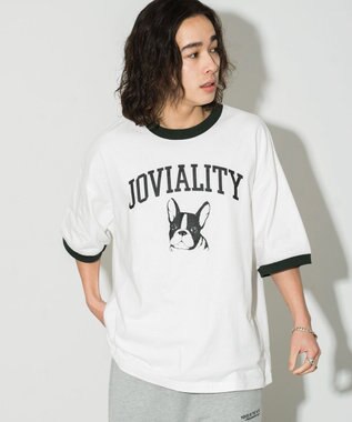 WEGO グラフィックリンガーBIG　T（S） ホワイト