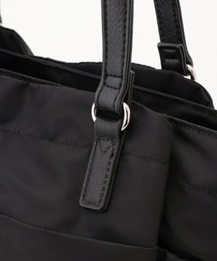 LA BAGAGERIE 【MONICA】ポーチ付き3WAYトートバッグ ブラック