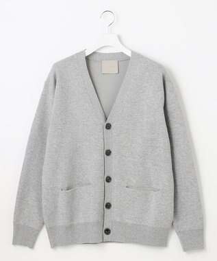 UNFILO MENS MOVE TEX Vネックカーディガン グレー系