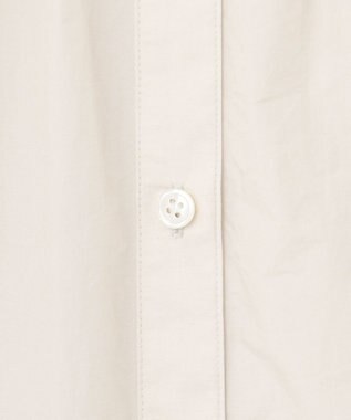 23区 S ナイロンコットンポプリン ボリュームスリーブ ブラウス ベージュ系