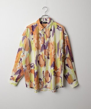 WEGO アムンゼンパターンBIGシャツ（LS） 柄4