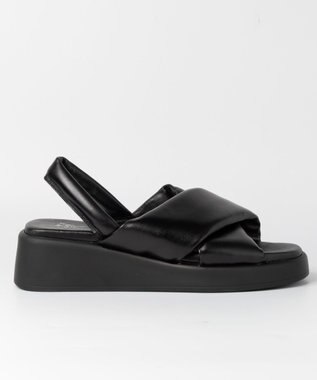 BONTRE 【BONTRE/ボントレ】パフィーストラップサンダル/40352-US ブラック