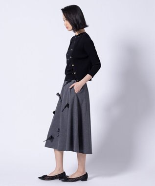 TOCCA 【洗える】SPRINGTIME KNIT ニットカーディガン ブラック