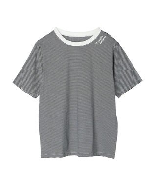 Green Parks 襟ロゴアソートレギュラーＴシャツ Border