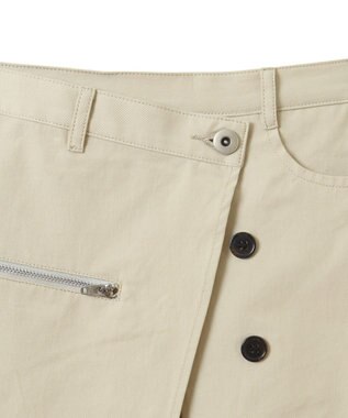 CRAFT STANDARD BOUTIQUE オーバーラップスカート Beige