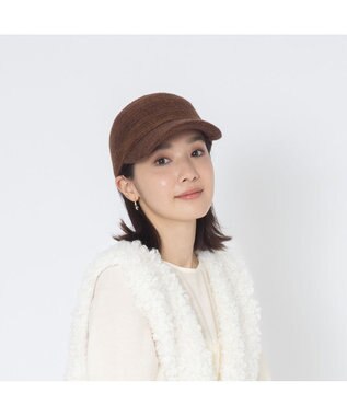 林八百吉商店 Jin no beat shi te cassie ニットサーモCAP アフリカンブラウン