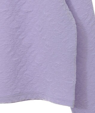 Green Parks シアーポコポコプルオーバー Purple