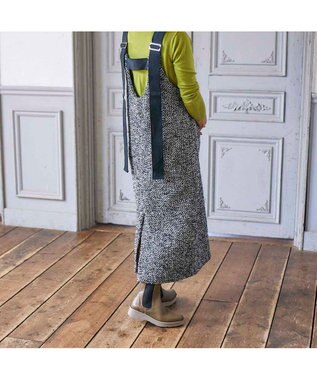 ing <ing>【WEB限定】【3E】【サスティナブルシリーズ】厚底サイドゴアショートブーツ カーキ