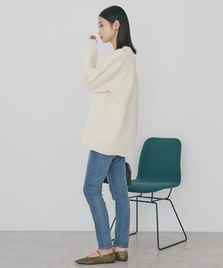 AMERICAN HOLIC 【選べる丈】モールニットプルオーバー Ivory