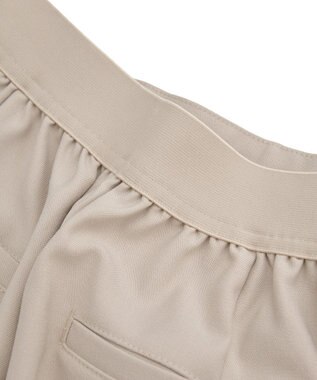 Green Parks あったか裏起毛きれいシルエットパンツ Light Beige