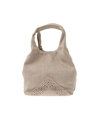 genten リノ トートバッグ小 イエローブラウン