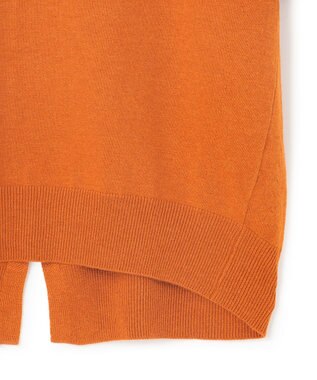 J.PRESS YORK STREET 【WOMEN】ANTI PILLING WOOL ロールネックニット オレンジ系
