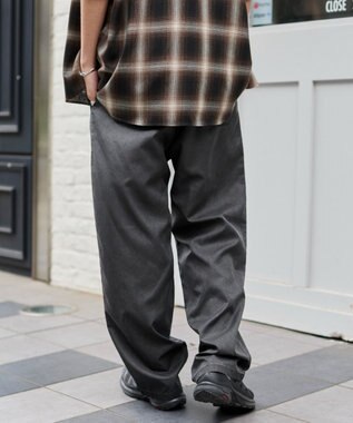 WEGO 【ウエストゴム/ドライ/速乾/MLサイズ展開】ピグメントDRYイージーパンツ グレーその他