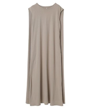 AMERICAN HOLIC ショルダータックノースリーブワンピース Gray Beige