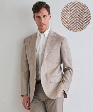 GOTAIRIKU 【Loro Piana Fabric】SUMMER TIME ジャケット_ヘリンボーン織