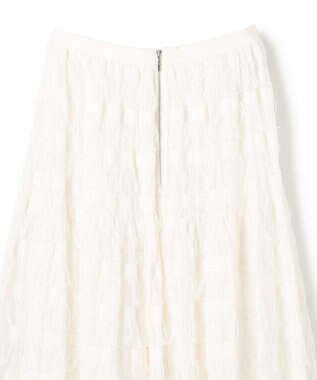 uncrave フリンジレース ティアードスカート オフ