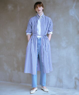 J.PRESS LADIES 【WEB限定・洗える】クラシックピンオックス シャツ ホワイト系