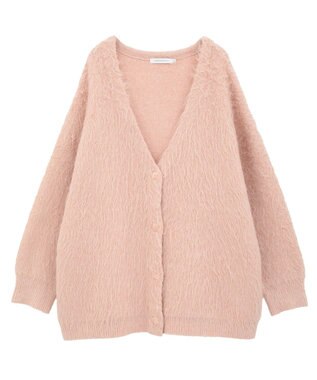 AMERICAN HOLIC カールシャギーカーディガン Peach