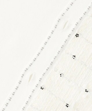 TOCCA 【八木アリサさん着用】FLOWER HIDE AND SEEK ニットジャケット アイボリー系