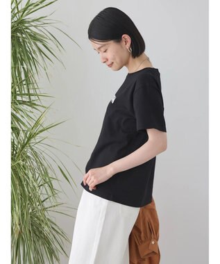 AMERICAN HOLIC フロッキーロゴカットプルオーバー1 Black