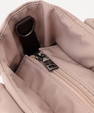 Y'SACCS 【Y’SACCS vous et】ナイロンキリカエ2WAYトート Mサイズ ピンクベージュ