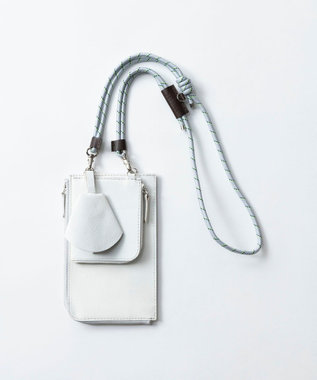 TRICOTE LEATHER COMBO BAG／レザーコンボバッグ 90WHITE