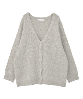 AMERICAN HOLIC カールシャギーカーディガン Gray